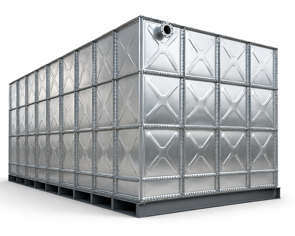 Steel panel tanks